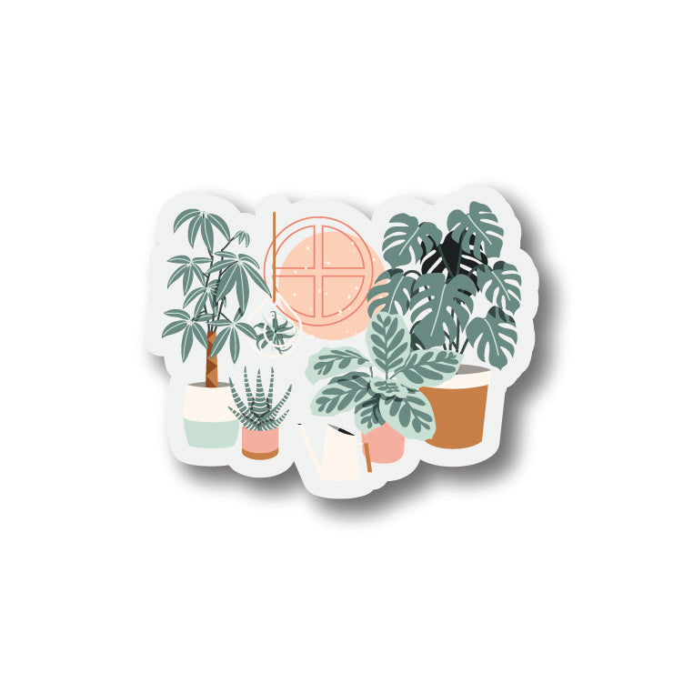 Just One More Plant - Clear Sticker