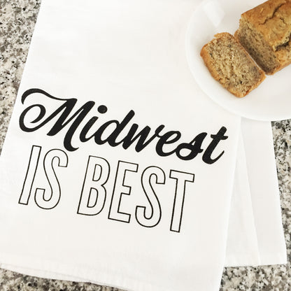 Midwest Is Best Kitchen Towel