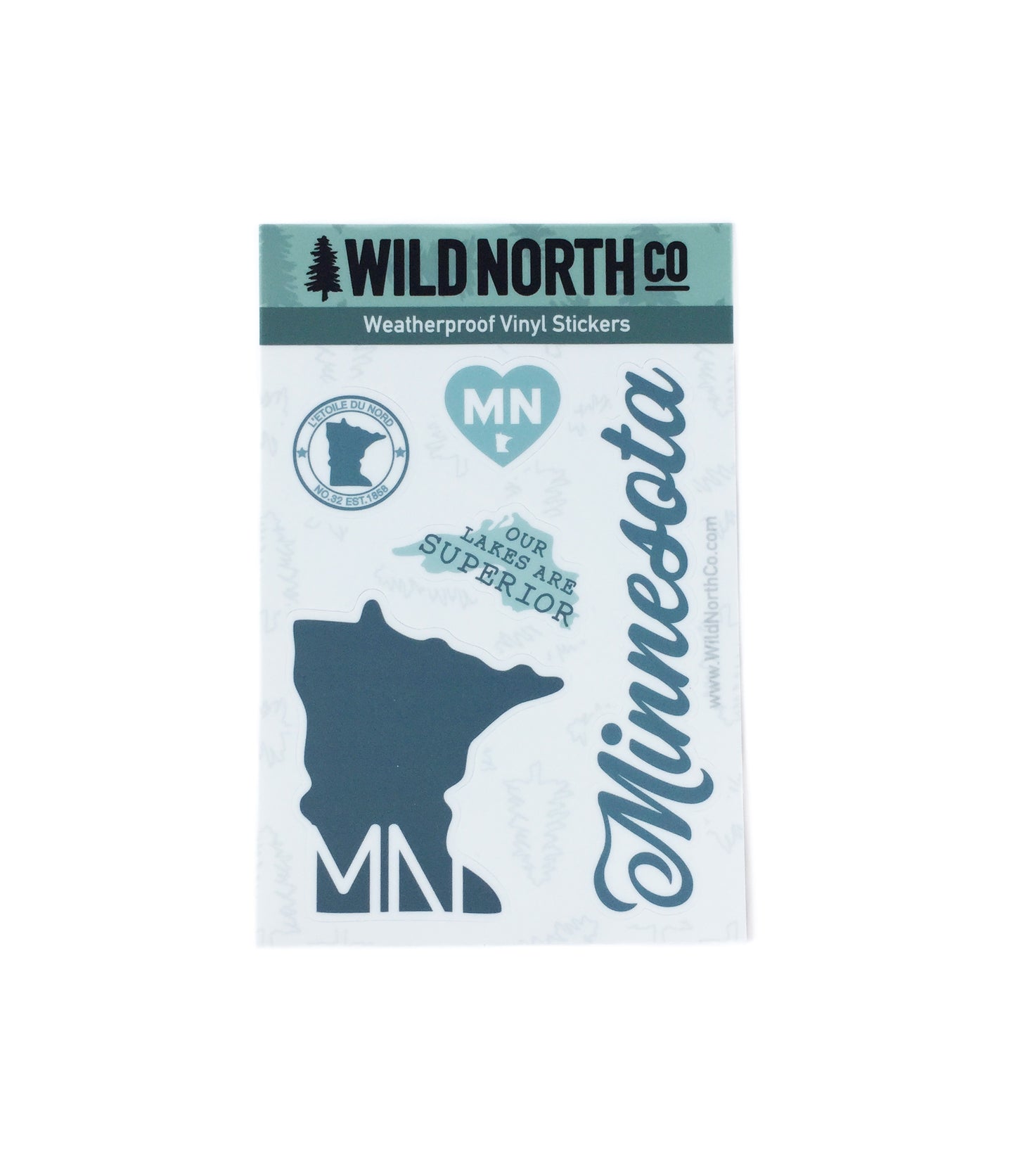 Minnesota State Sticker Pack